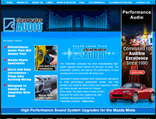 Tablet Screenshot of clearwateraudio.com